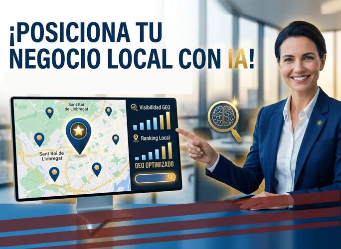 Cómo posicionar tu negocio en Santa Coloma y Barcelona, ChatGPT, Gemini... 